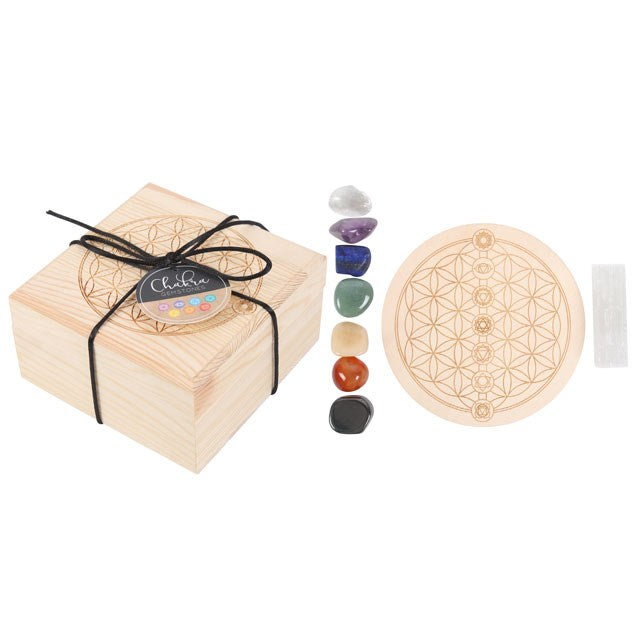 Chakra Crystal Grid Gift Set 🇬🇧