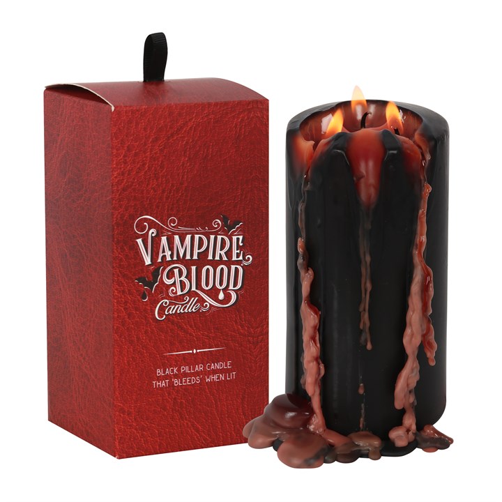 Large Vampire Blood Pillar Candle 🇬🇧