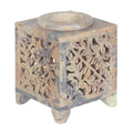 Moroccan Arch Cutout Soapstone Oil Burner 🇬🇧