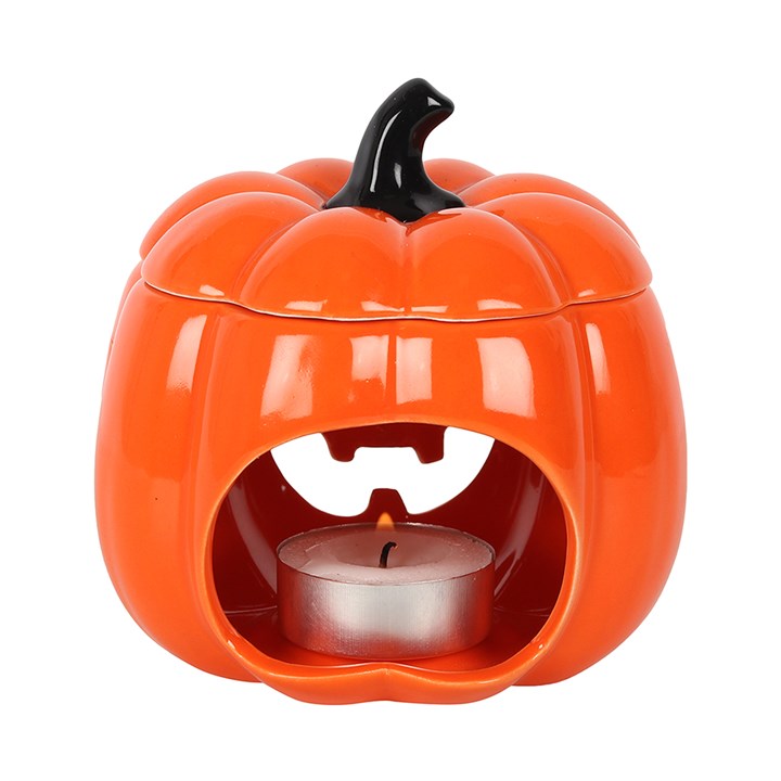 Orange Jack-O-Lantern Oil Burner 🇬🇧