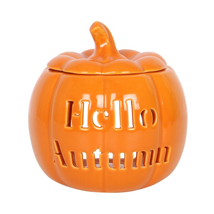 Hello Autumn Pumpkin Oil Burner 🇬🇧