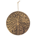 Bronze Terracotta Green Man Plaque 🇬🇧