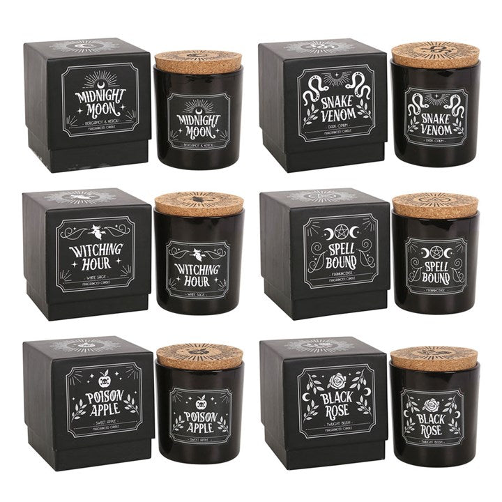 Set of 6 Midnight Ritual Candles 🇬🇧