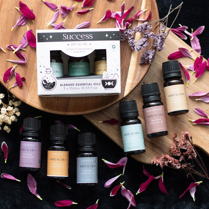 Set of 3 Success Ritual Blended Essential Oils 🇬🇧