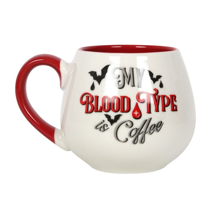 My Blood Type is Coffee Rounded Mug 🇬🇧
