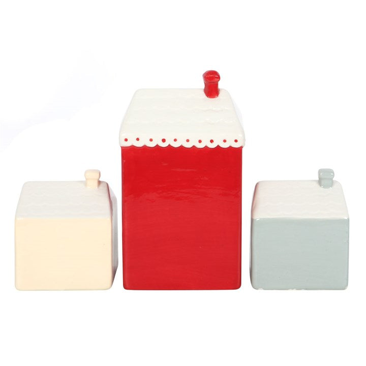 Set of 3 Light Up LED Christmas Houses 🇬🇧