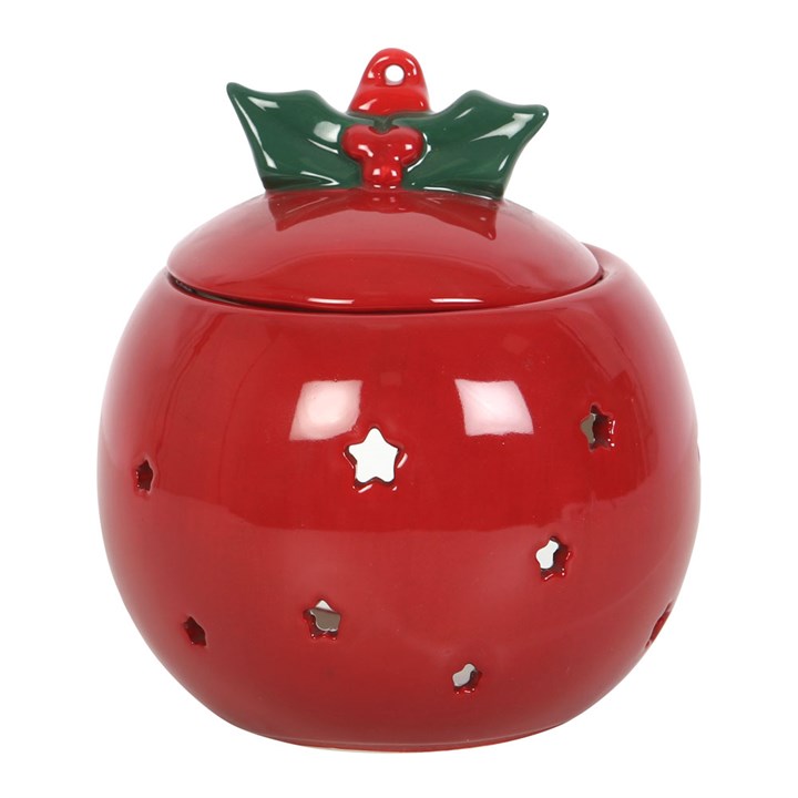 Red Bauble Oil Burner 🇬🇧