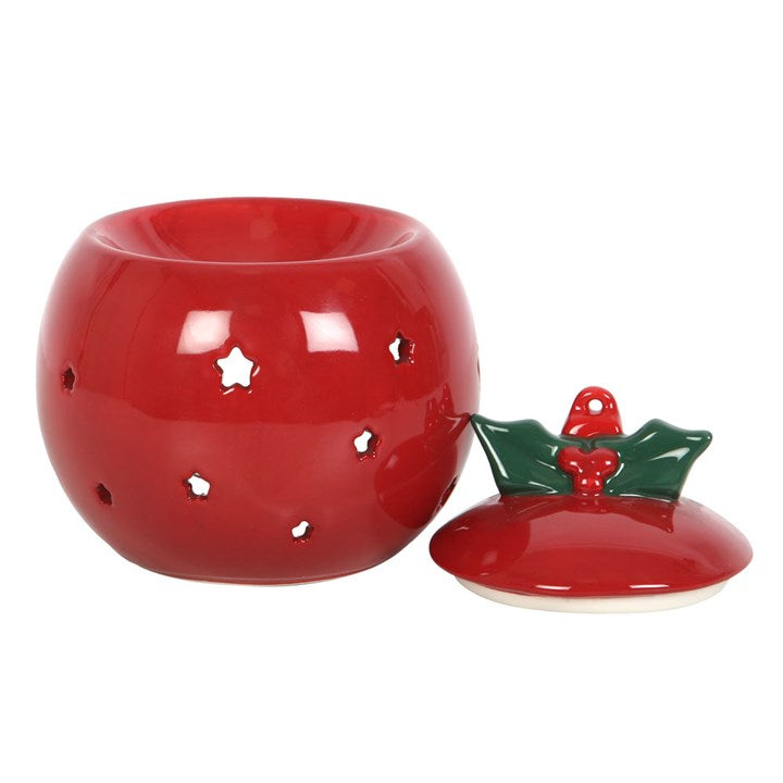 Red Bauble Oil Burner 🇬🇧