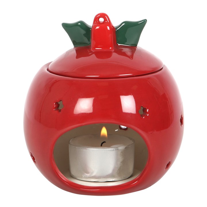 Red Bauble Oil Burner 🇬🇧
