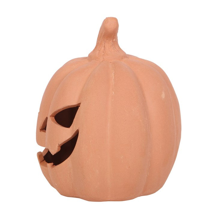 12.5cm Terracotta Pumpkin Ornament 🇬🇧
