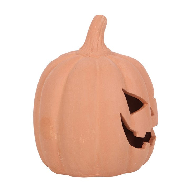 12.5cm Terracotta Pumpkin Ornament 🇬🇧