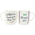Set of 2 She Said Yes Mugs 🇬🇧