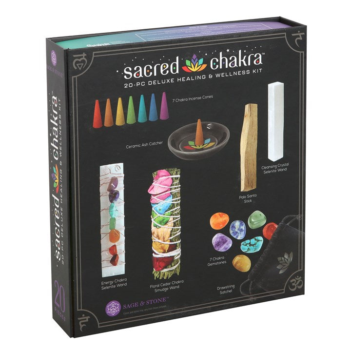 Sacred Chakra Deluxe Healing and Wellness Kit 🇬🇧