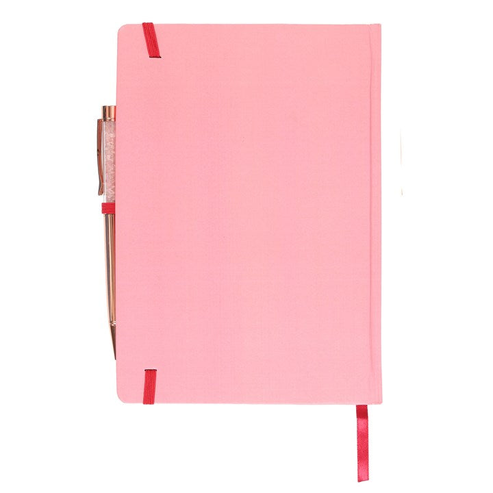 The Sun Gratitude Journal with Rose Quartz Pen 🇬🇧