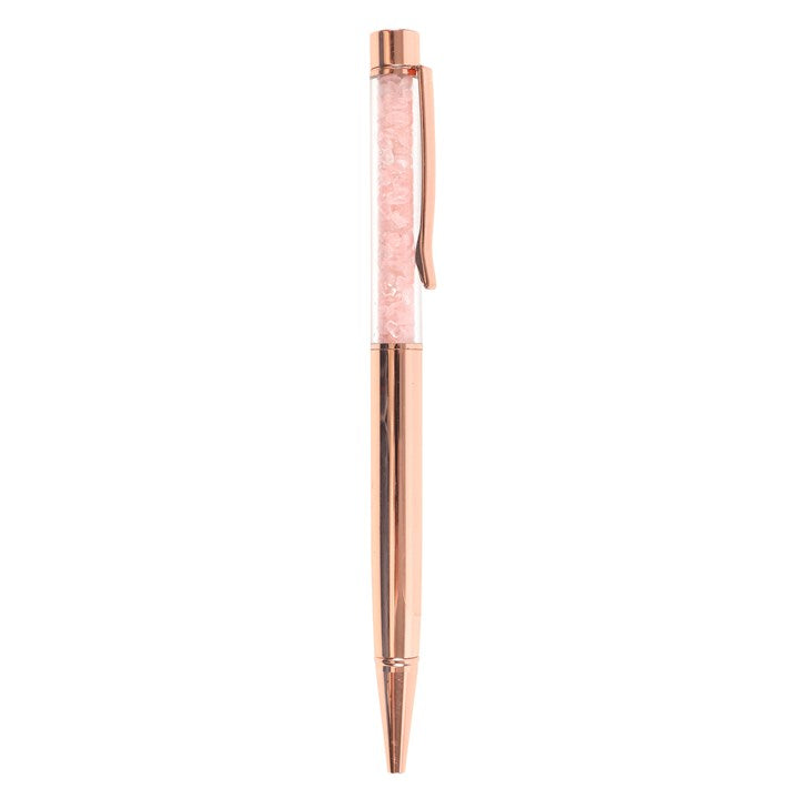 The Sun Gratitude Journal with Rose Quartz Pen 🇬🇧