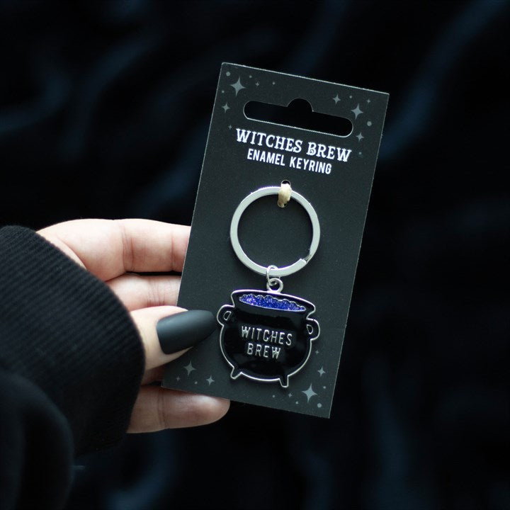Witches Brew Cauldron Keyring 🇬🇧