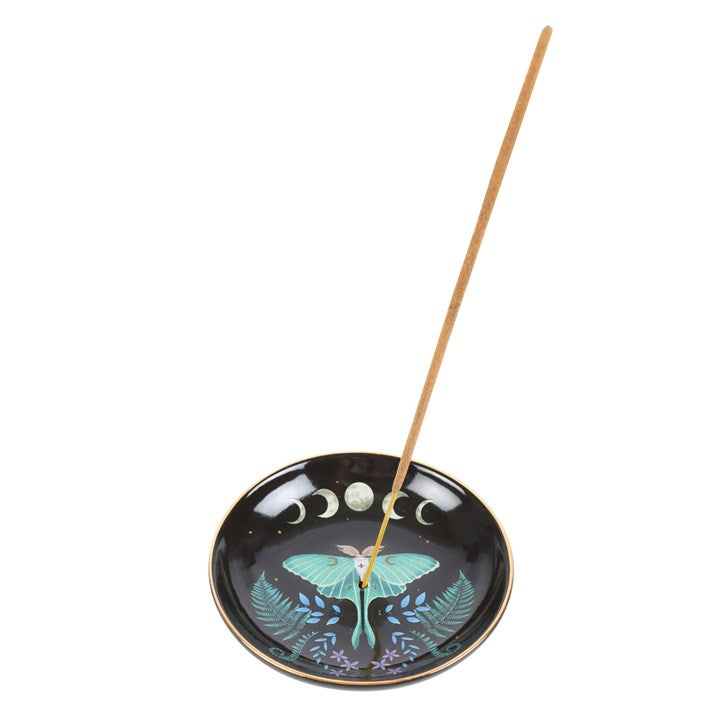 Luna Moth Ceramic Incense Plate 🇬🇧