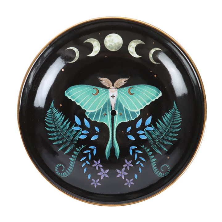 Luna Moth Ceramic Incense Plate 🇬🇧