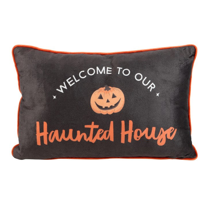 40cm Rectangular Haunted House Cushion 🇬🇧