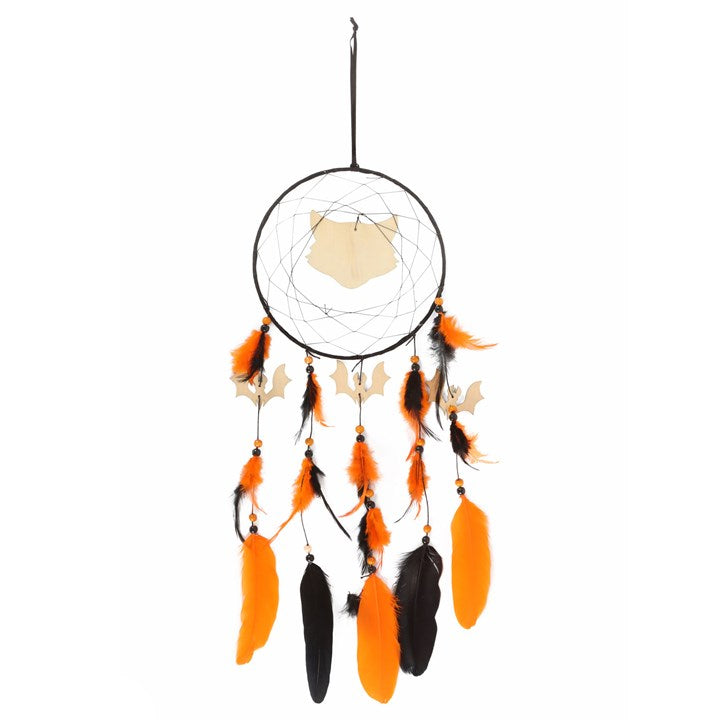 Black Cat Halloween Dreamcatcher 🇬🇧