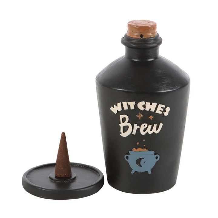 Witches Brew Potion Bottle Incense Cone Burner 🇬🇧