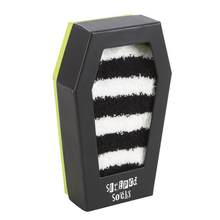 Striped Socks in Coffin Gift Box 🇬🇧