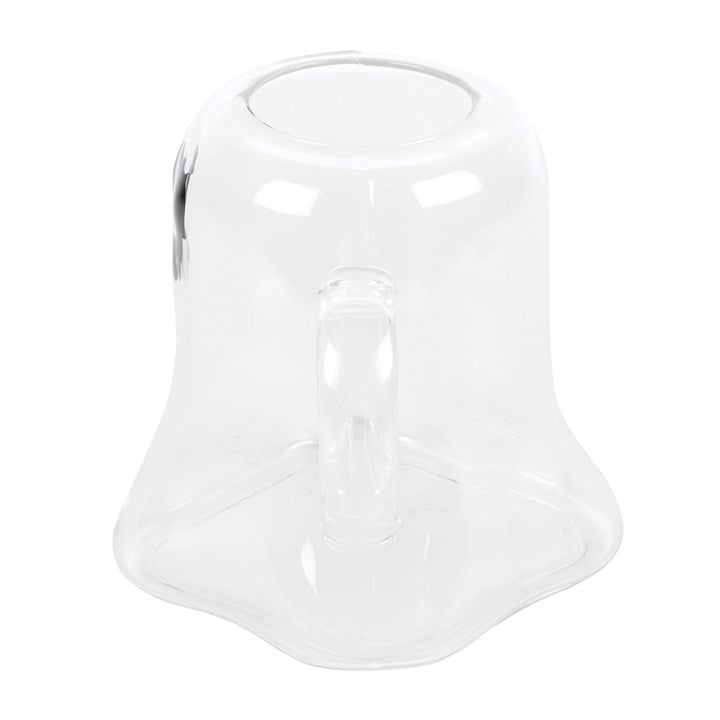 Ghost Shaped Glass Mug 🇬🇧