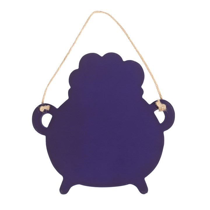 Hocus Pocus Cauldron Shaped Hanging Sign 🇬🇧