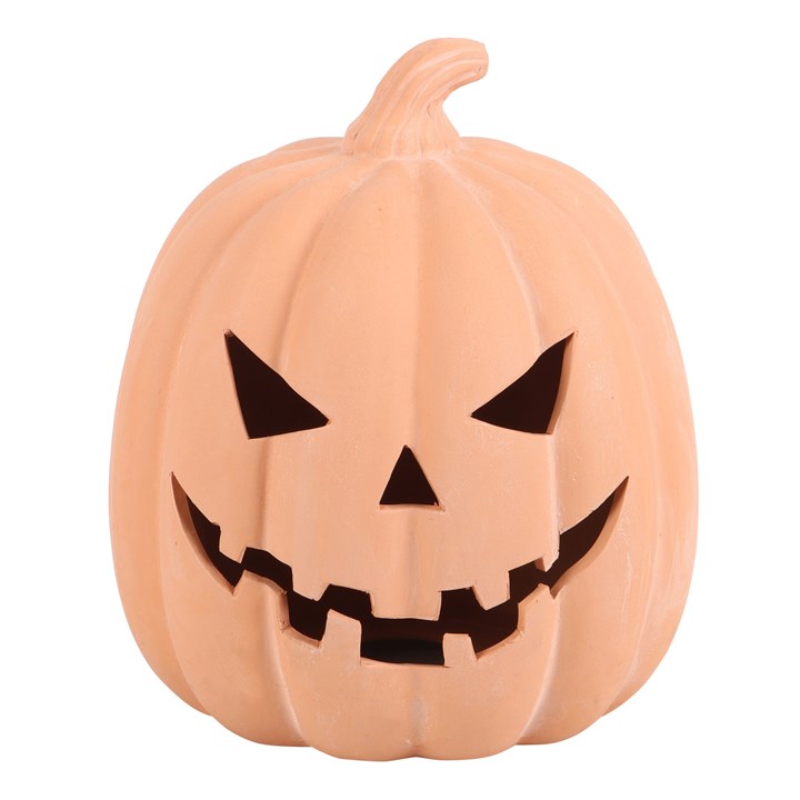 22cm Terracotta Pumpkin Ornament 🇬🇧