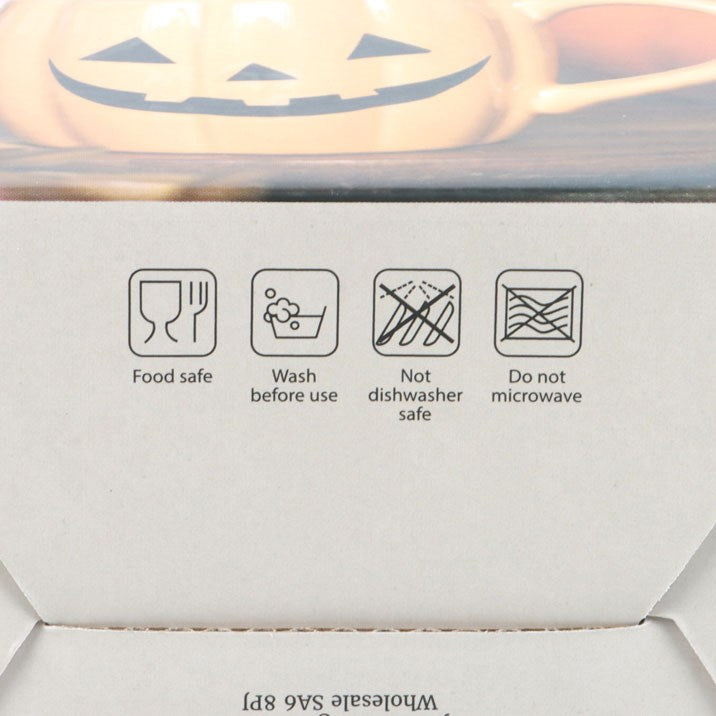 Jack-o'-Lantern Pumpkin Shaped Mug 🇬🇧