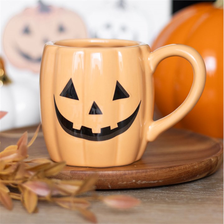 Jack-o'-Lantern Pumpkin Shaped Mug 🇬🇧