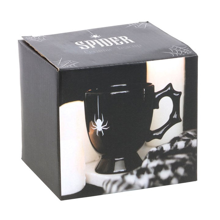 Black Spider Teacup 🇬🇧