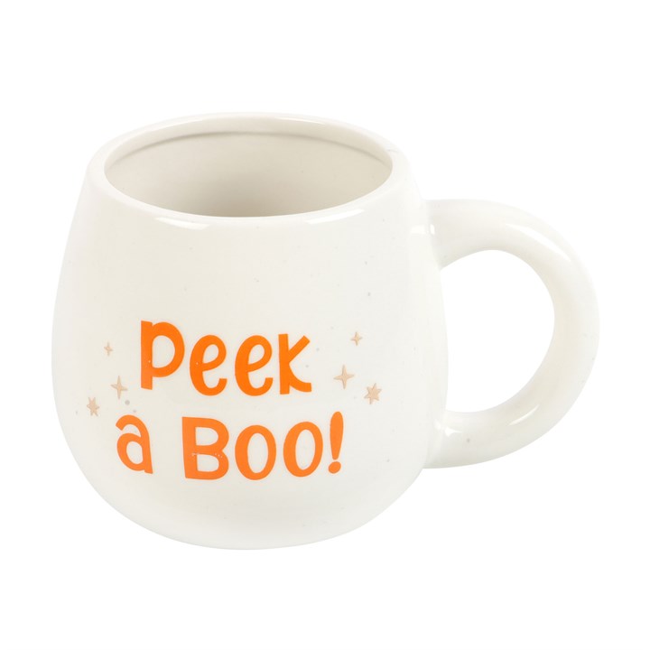 Peekaboo Ghost Rounded Mug 🇬🇧