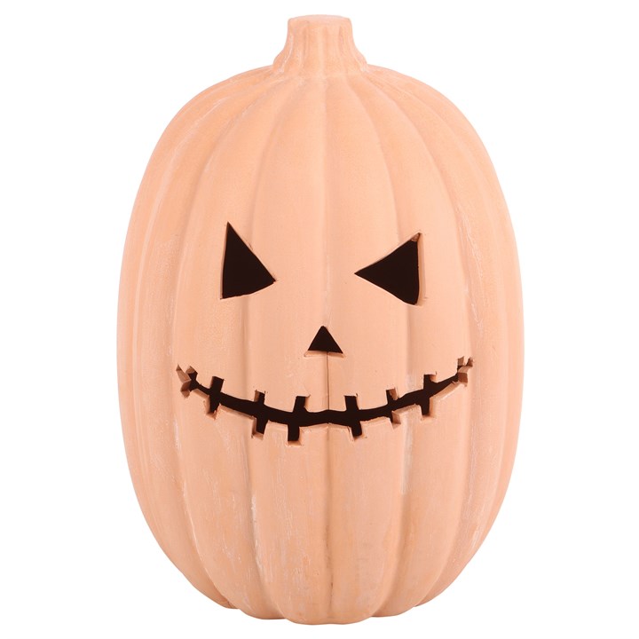 30cm Terracotta Pumpkin Ornament 🇬🇧