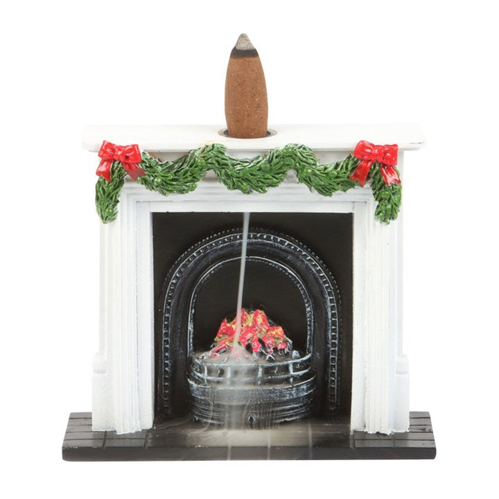 Christmas Fireplace Backflow Incense Burner 🇬🇧