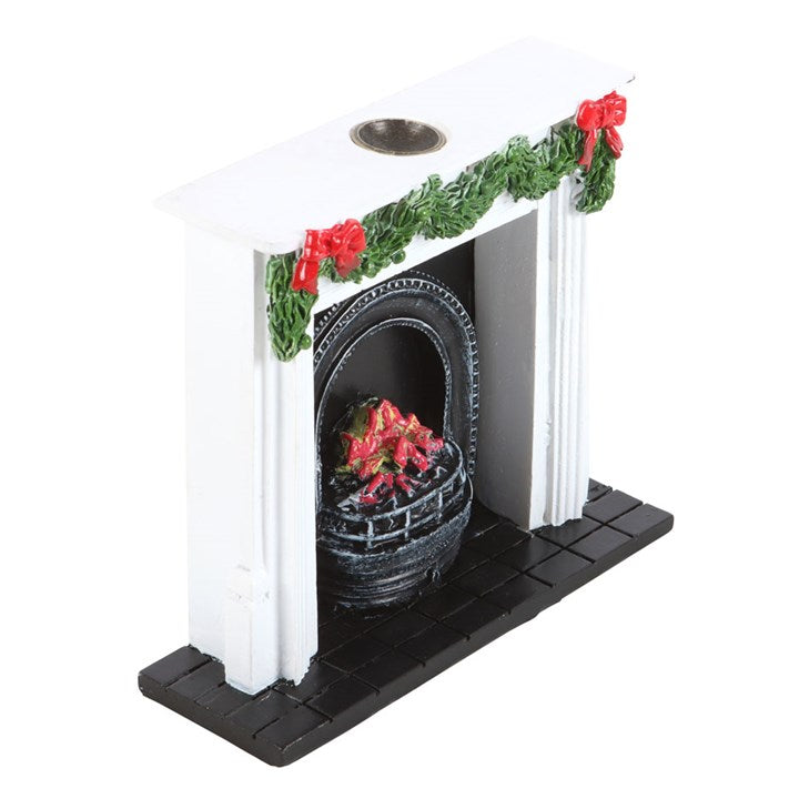 Christmas Fireplace Backflow Incense Burner 🇬🇧
