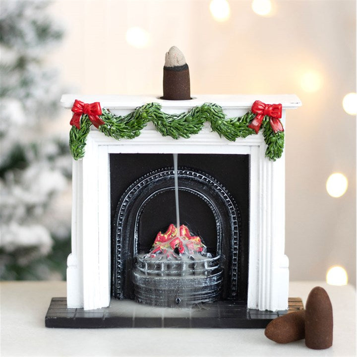 Christmas Fireplace Backflow Incense Burner 🇬🇧