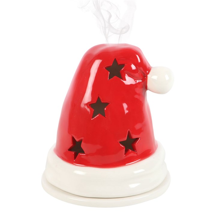 Santa Hat Incense Cone Burner and Tealight Holder 🇬🇧