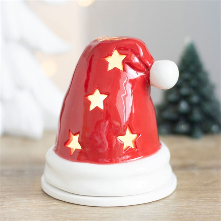 Santa Hat Incense Cone Burner and Tealight Holder 🇬🇧
