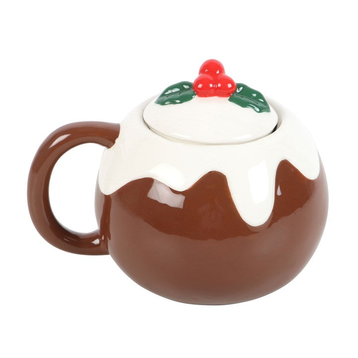Christmas Pudding Shaped Mug 🇬🇧