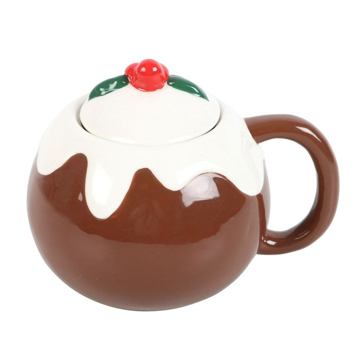 Christmas Pudding Shaped Mug 🇬🇧