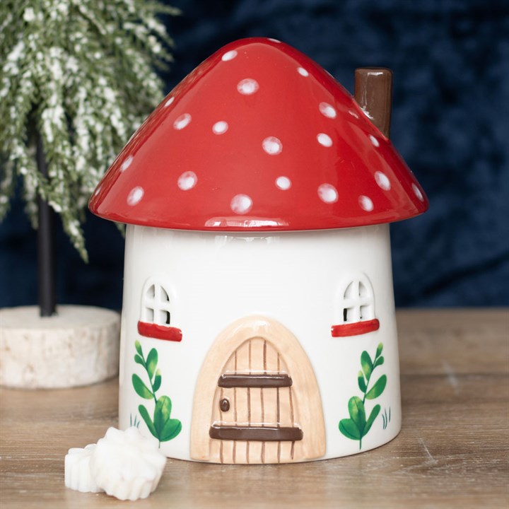 Mushroom House Oil Burner and Wax Warmer 🇬🇧