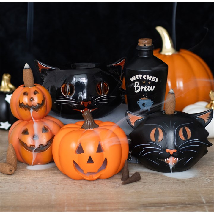 Stacked Pumpkins Backflow Incense Burner 🇬🇧