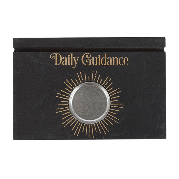 Black Daily Guidance Tarot Card Stand Tealight Holder 🇬🇧