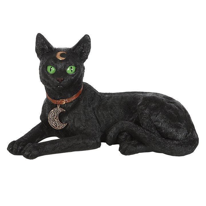 Laying Black Cat Figurine 🇬🇧