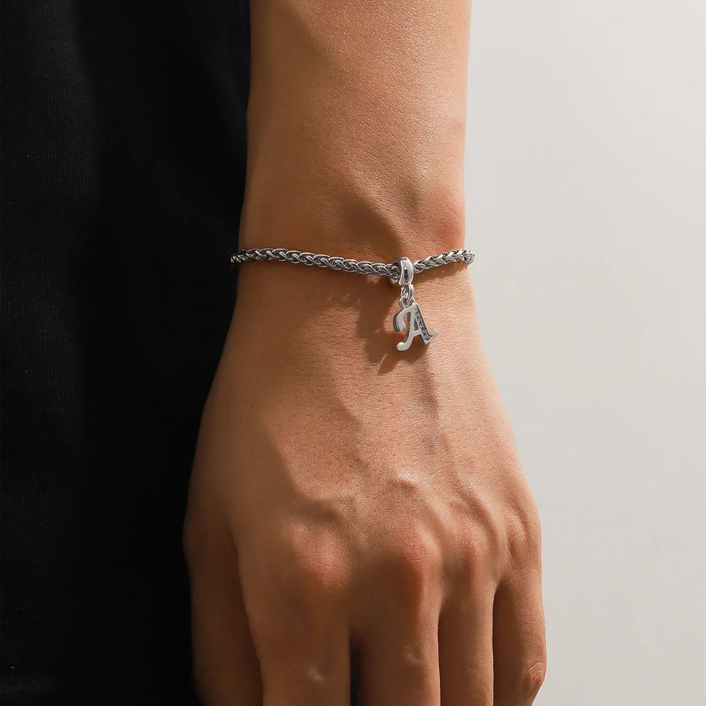 Initial Charm Bracelet – Gold & Silver 🇬🇧