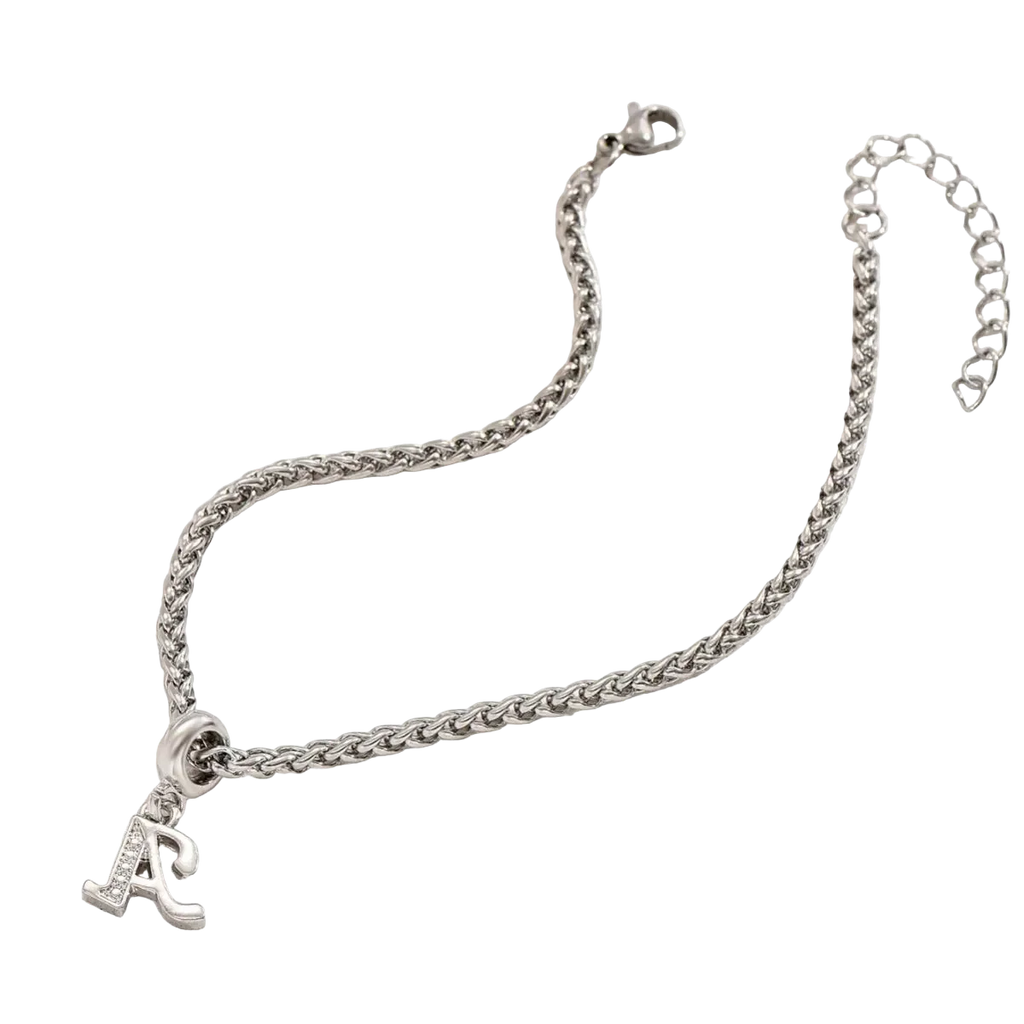 Initial Charm Bracelet – Gold & Silver 🇬🇧