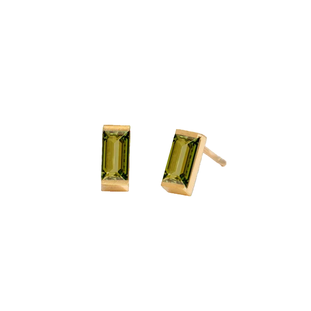 Rectangle Birthstone Earrings 🇬🇧