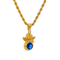 Dainty Angel Birthstone Necklace 🇬🇧