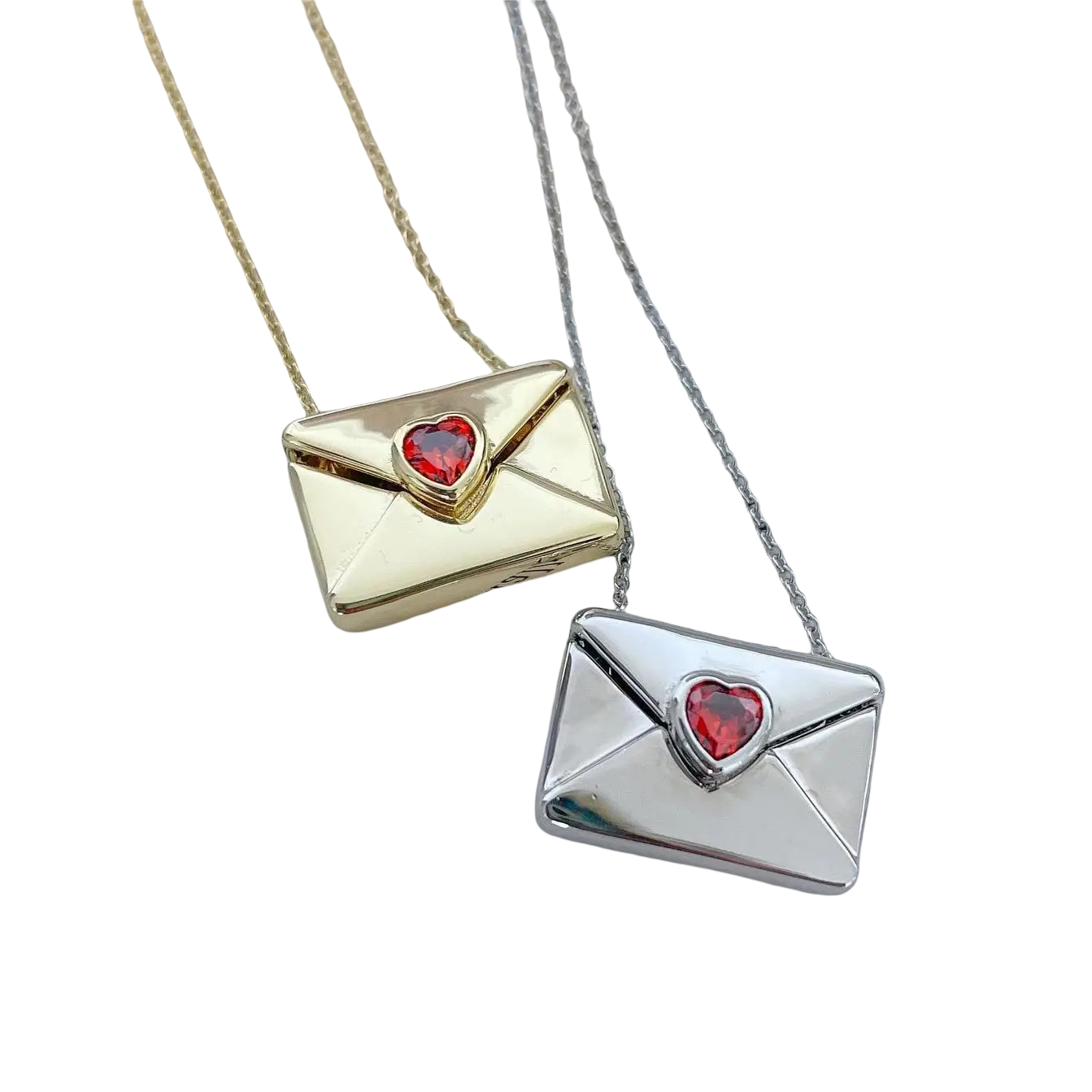 Envelope Heart Necklace 🇬🇧